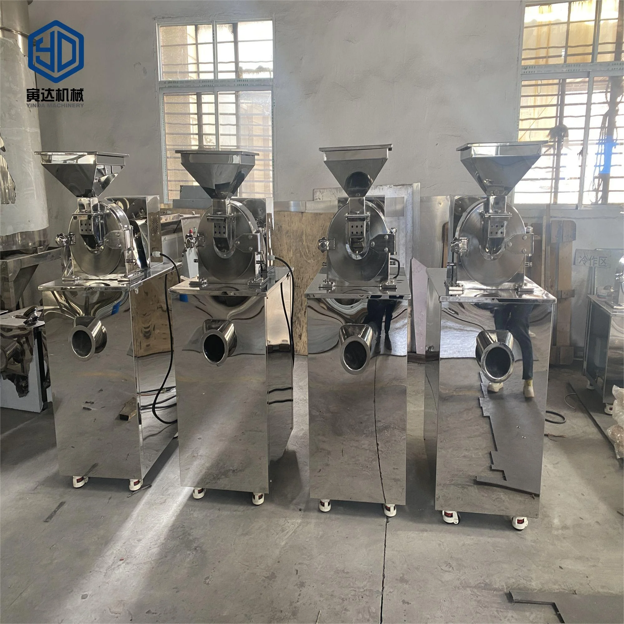 Confectionery sugar candy powder making process machine pin mill in stock