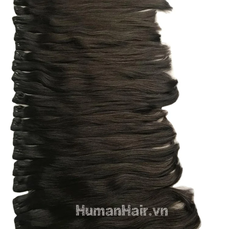 Bone Straight SDD Virgin Russian Hair Extensions Silky Human Vietnam Natural Color Shedding Free Hair