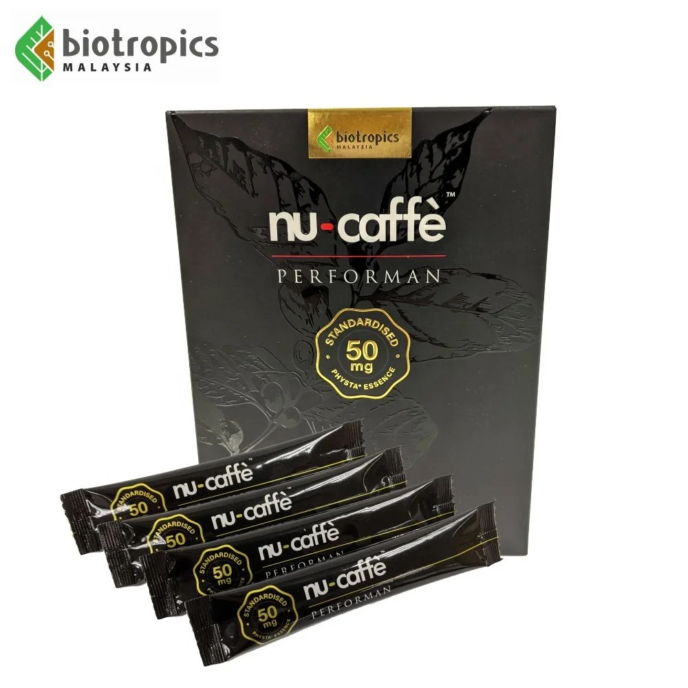 New Supply Malaysian Tongkat Ali Coffee Instant Premix in Sachet Just Add Water for Daily Energy & Stamina 15 Sachets Per Box