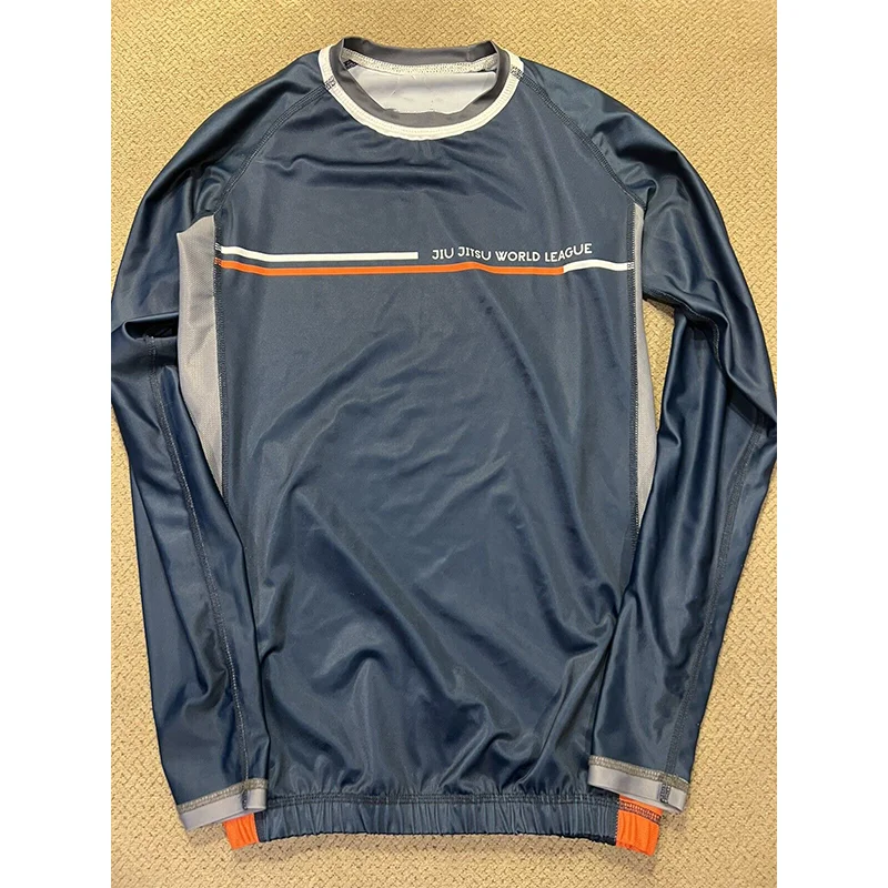 Rashguard Manufacturer OEM Rash Guard Men Sublimation Printed Spandex Bjj Rash Guard MMA Rashguard Compression Shirts