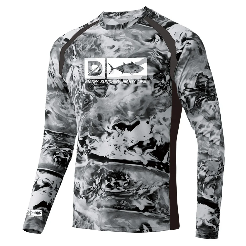 UPF 50 Sublimation Printed Custom Logo Rash Guard Mma Bjj Surf Rashguard Long Sleeve Manufacturers OEM Rash+Guard Fishing Shirts