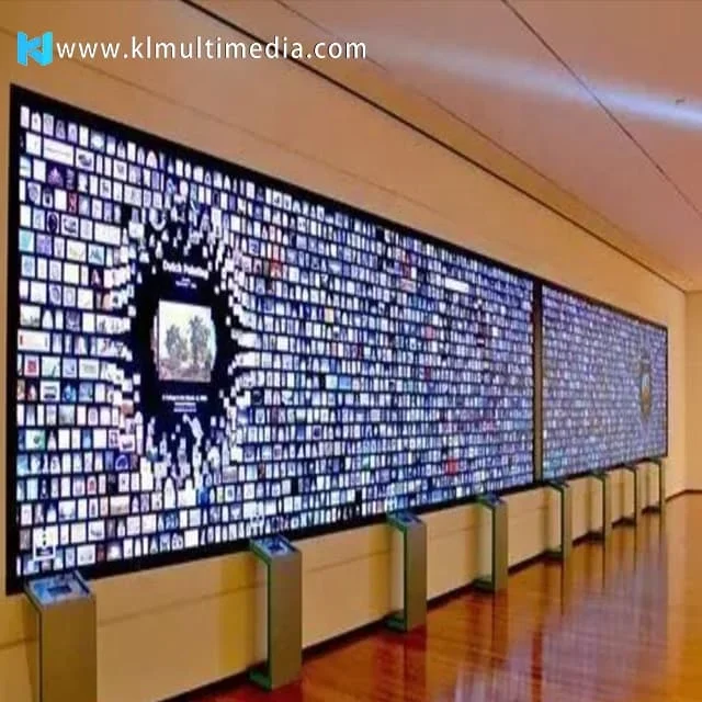 Interactive Wall Projection With 3D Projector Games for Kids Educational System Interact Art Installation Video Display Exhibit