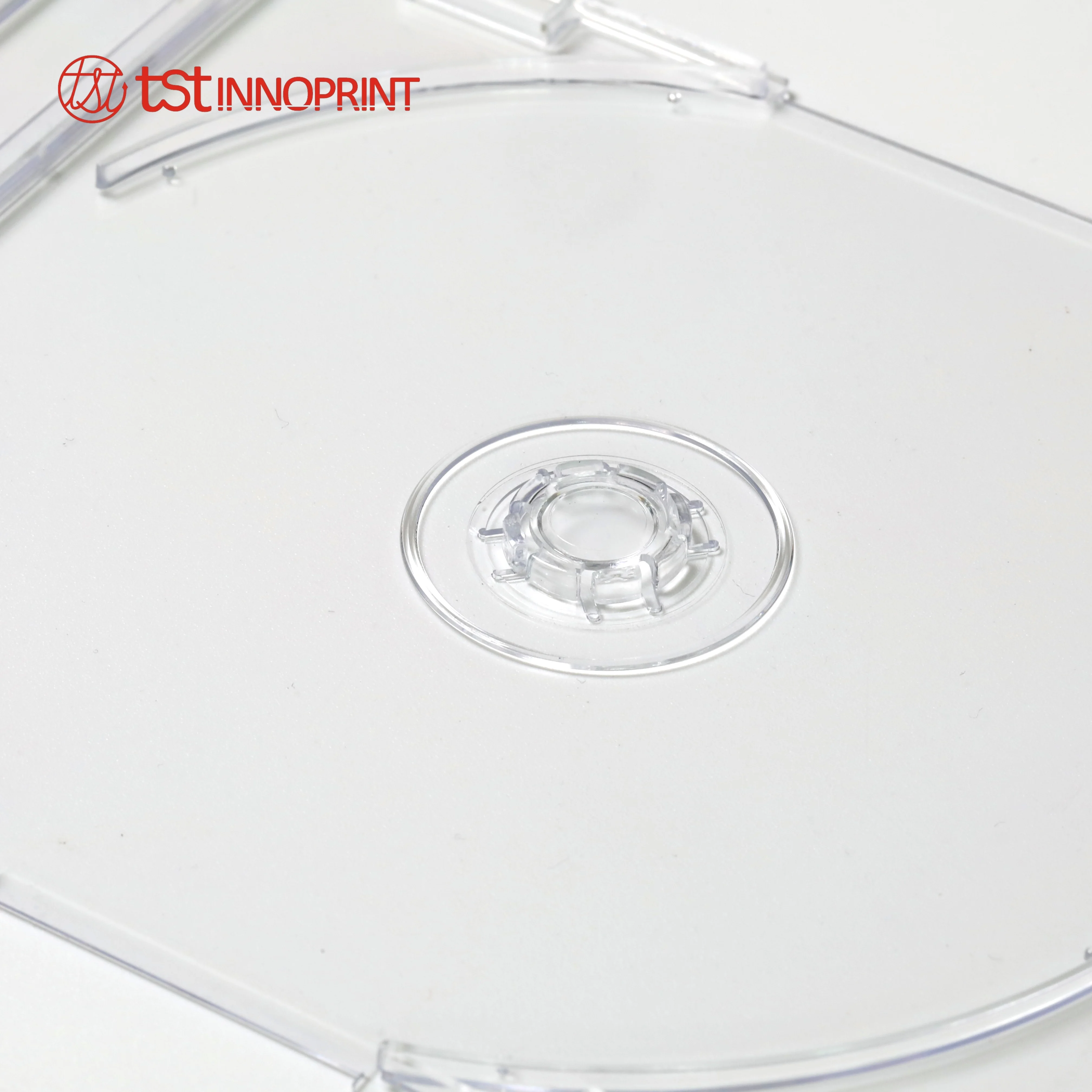 142*125*5mm Polystyrene Material Single CD Disc Thin 7mm Slim Case