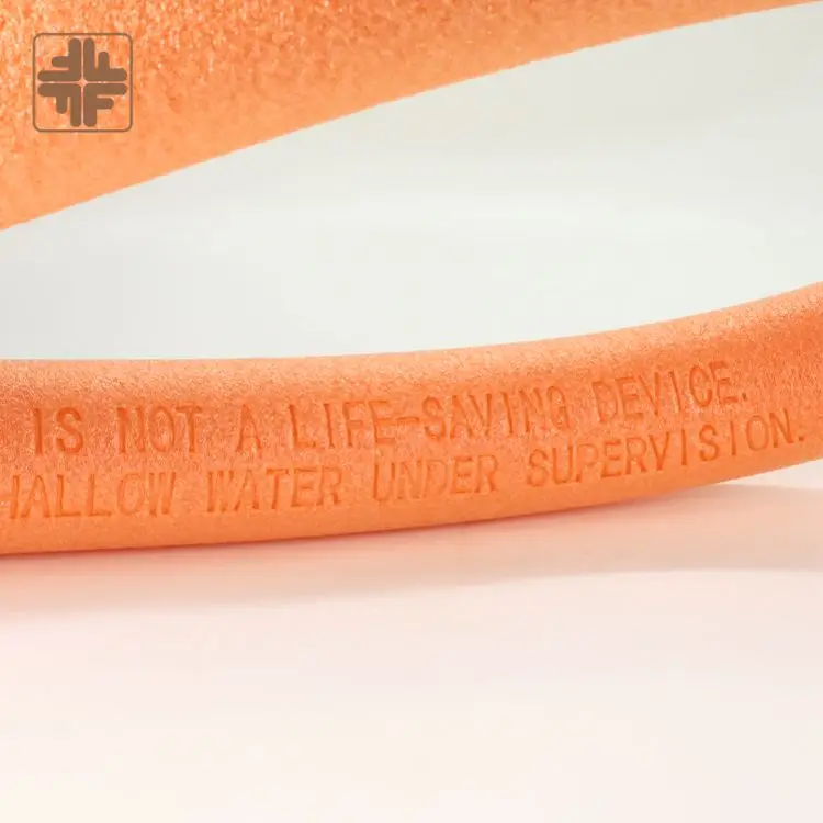 Polyethylene foam floating swimming pool noodles for Swimming lessons