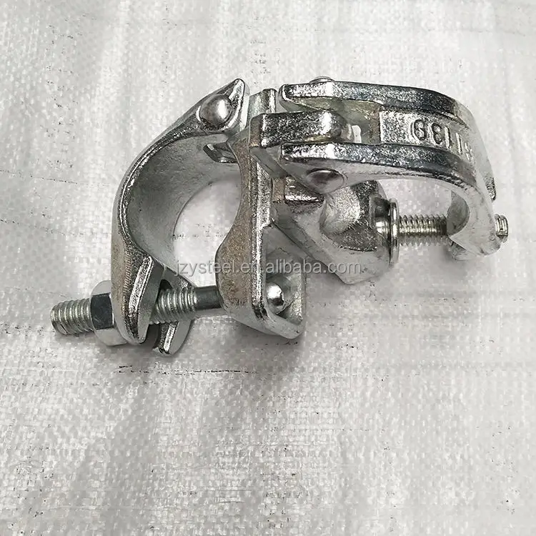 Scaffolding Coupler Steel Prop gi pipe clamp Clamp Drop Forged Swivel Fixed Double Coupler