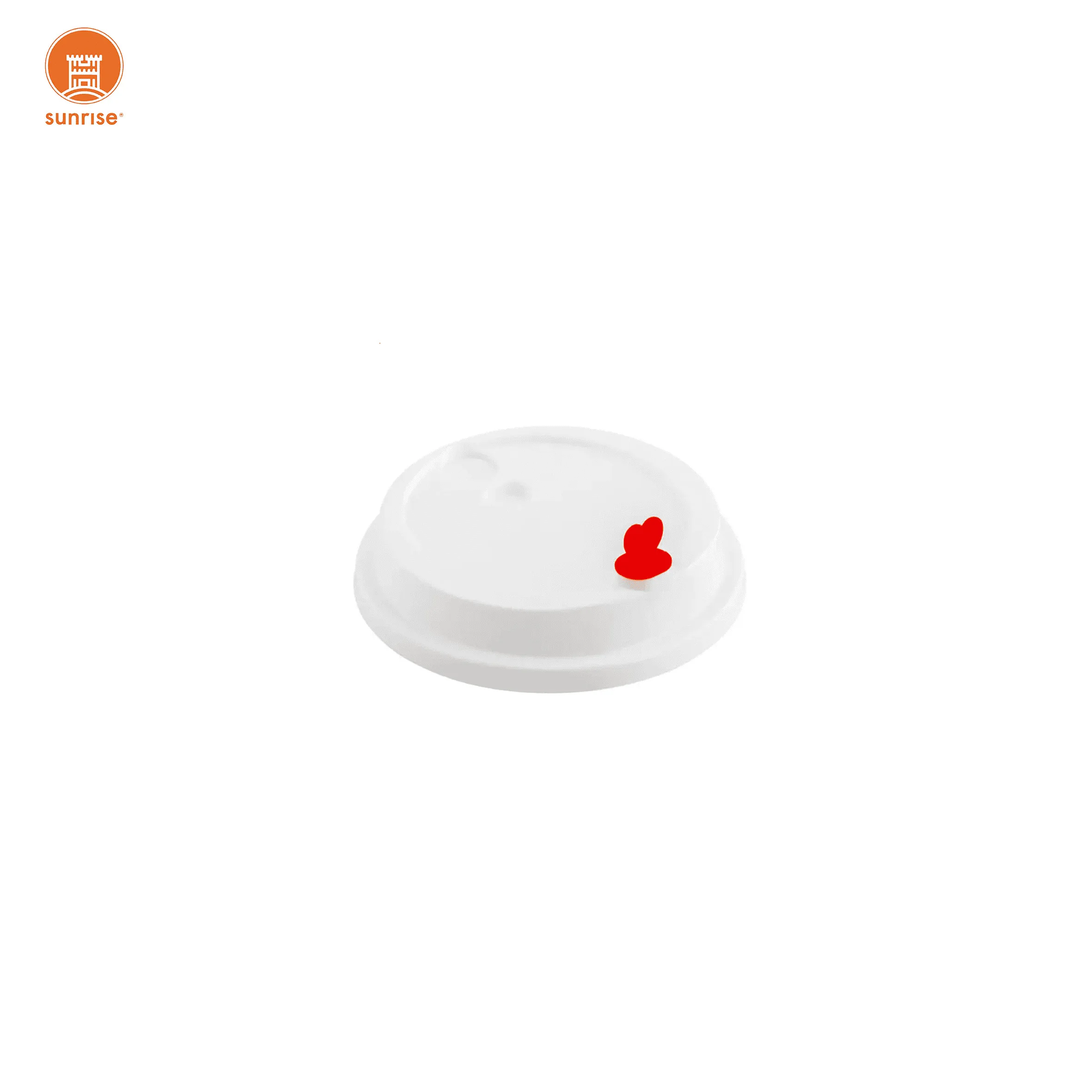 98mm Good Quality PET Cups Cross Cut Flat Lids