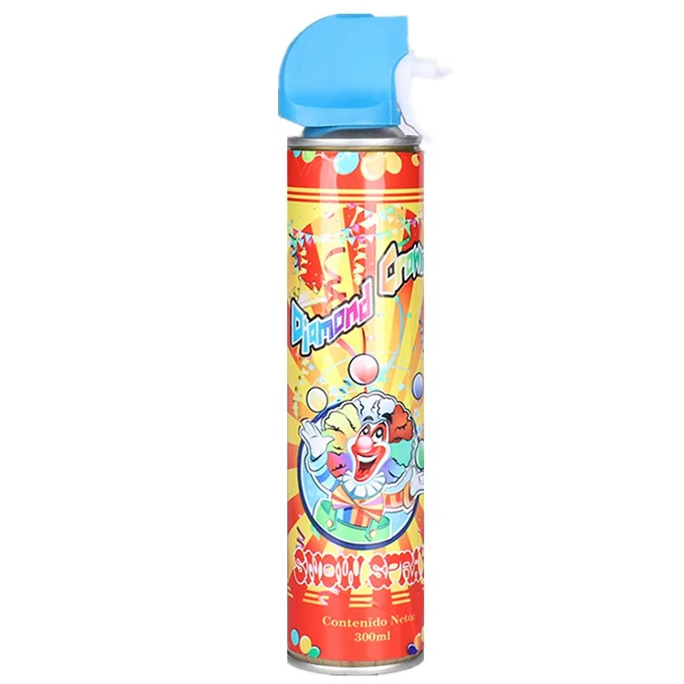Wholesale 250ml celebrate christmas holiday artificial Carnival foam party snow foam spray