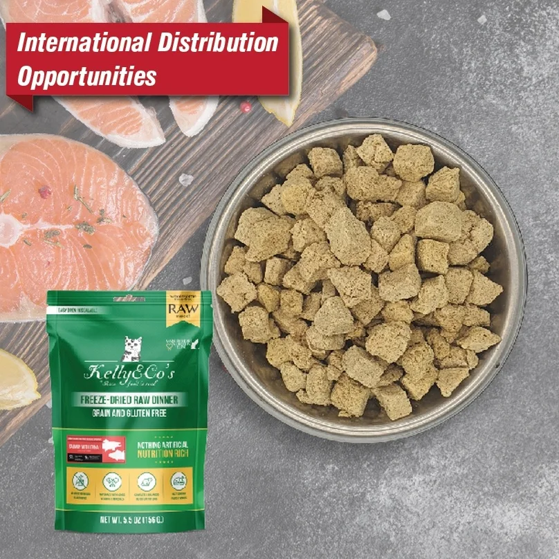 International quality Kelly and co Freeze-dried Dog and cat Food good nutrition freeze-dried pet food beef real meat