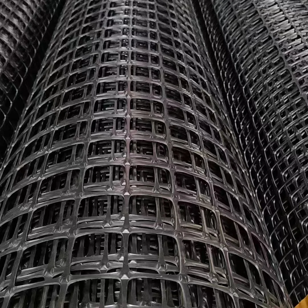 Geogrid 15~50kN PP Biaxial Geogird Tensile Plastic Geogrid for Reinforcement, PP Biaxial Geogrid.