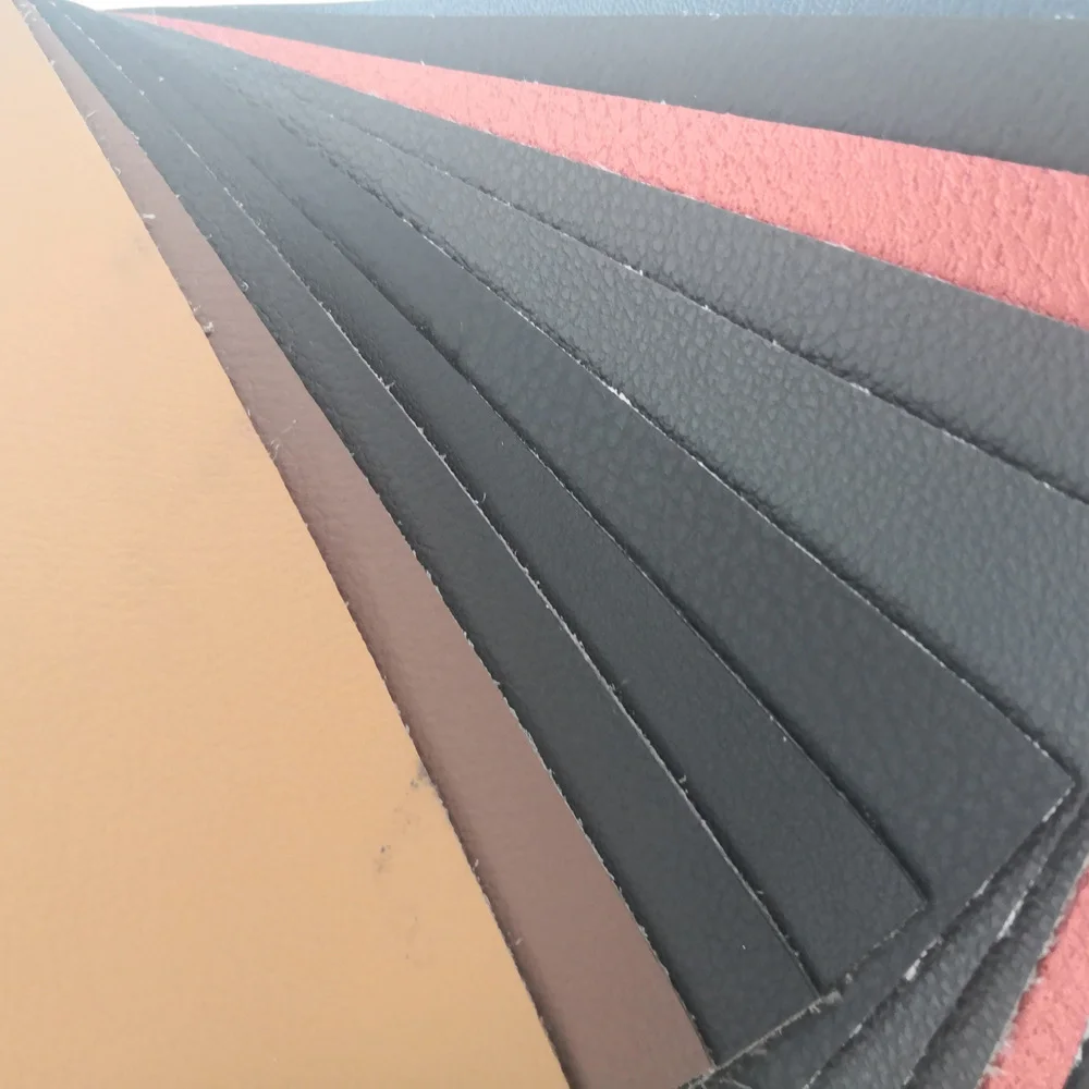 Stock lots of rexine Hot sale Car use PVC Leather Stocklot PVC car stock leather