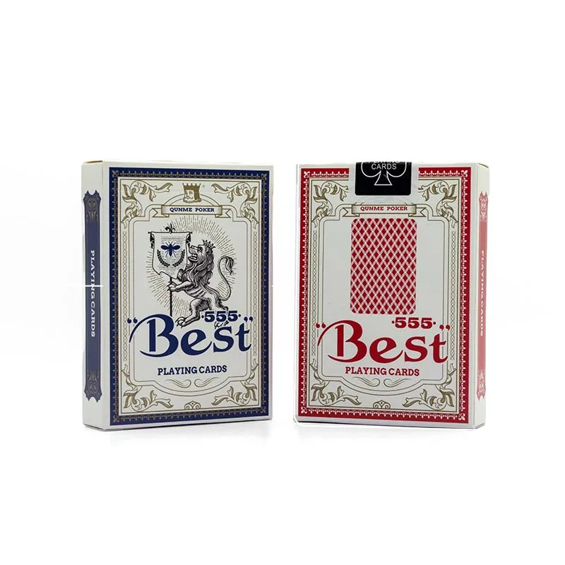 Casino Professional Smooth Card Surface Poker Cards High Quality Custom Playing Poker Cards