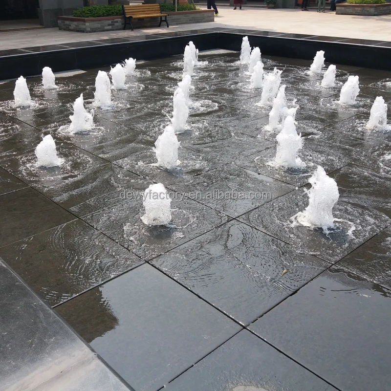 hot salemodern water fountain outdoor stainless steel  Colorful Water Musical Fountain for outdoor