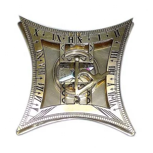 Good Quality Sextant Compass Brass Nautical Marine Solid Antique In Wooden Box Gift Antique Design Box Nautical Brass Compass