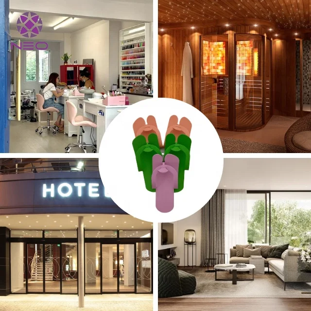 Easy To Carry Flip Flop Nail Salon Spa Slipper With OEM/ODM Service Ready To Ship From Vietnam Manufacturer