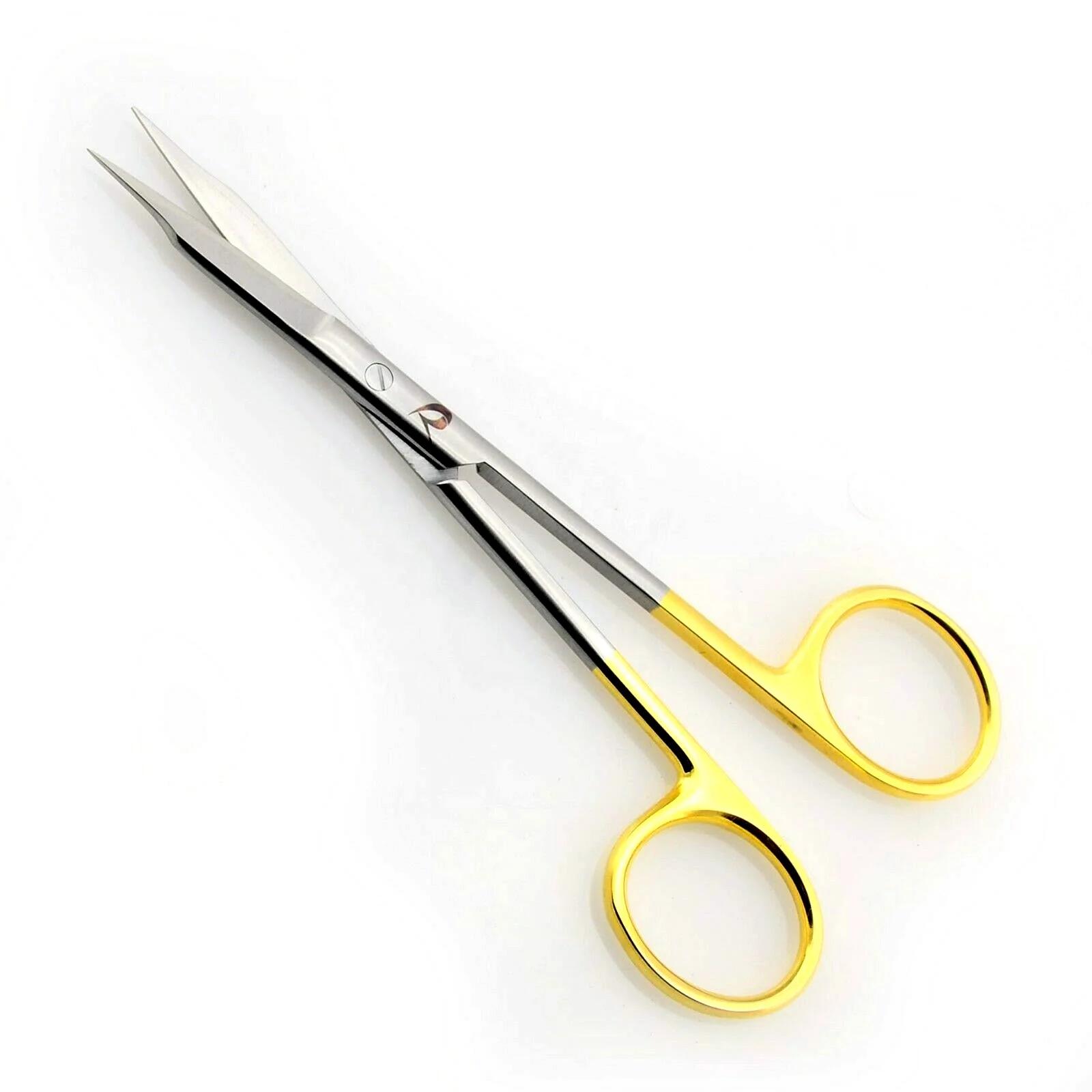 Ножницы Goldman-Fox 13 см прямые Изогнутые Стоматологические ножницы хирургические инструменты пассивированный карбид вольфрама из нержавеющей стали