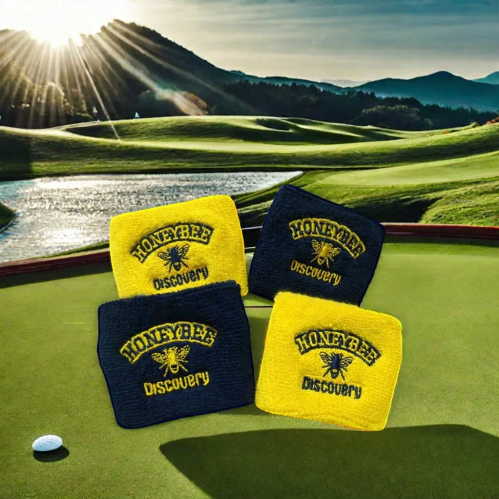 New Elastic Sports Wristbands Custom Tennis Knitted Cotton & Nylon Universal Usage Sweat Band Model WB-060