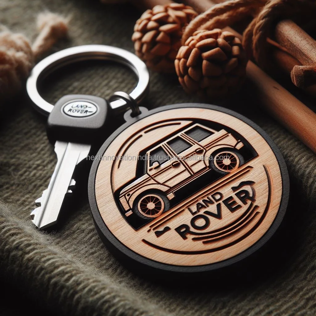 Stand Out with Custom Engraved Range Rover Keychains Your Logo Their Joy