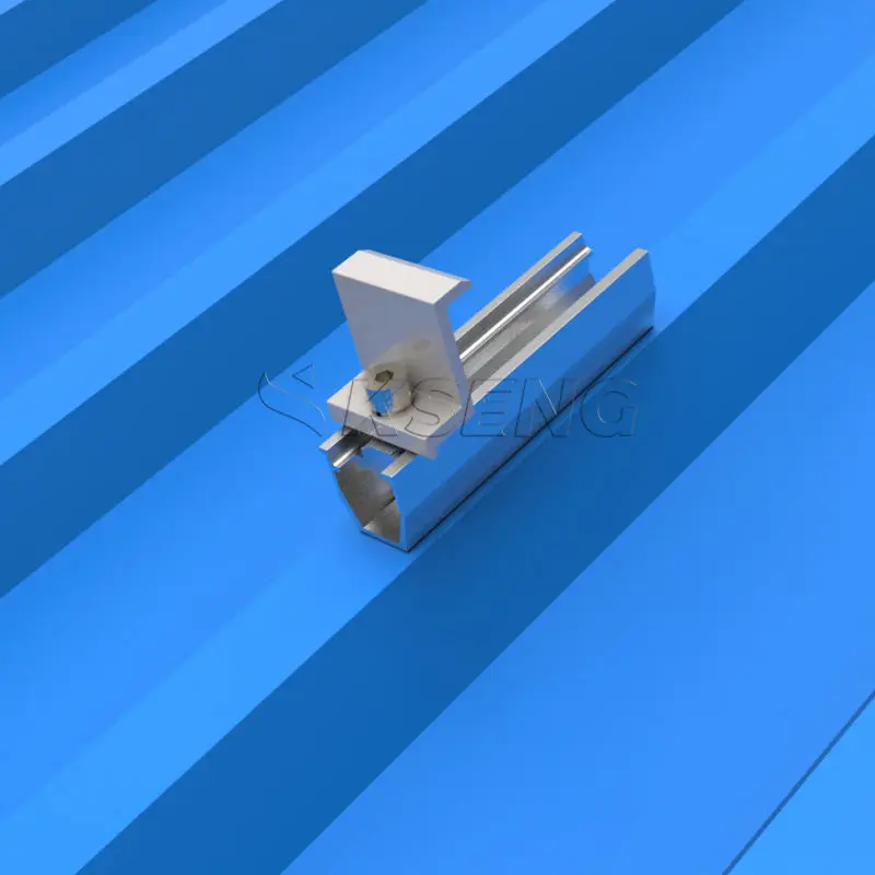 Wholesale Solar Mini Rail Solar Panel Roof Mounting Brackets Aluminum Solar Rail Mounting
