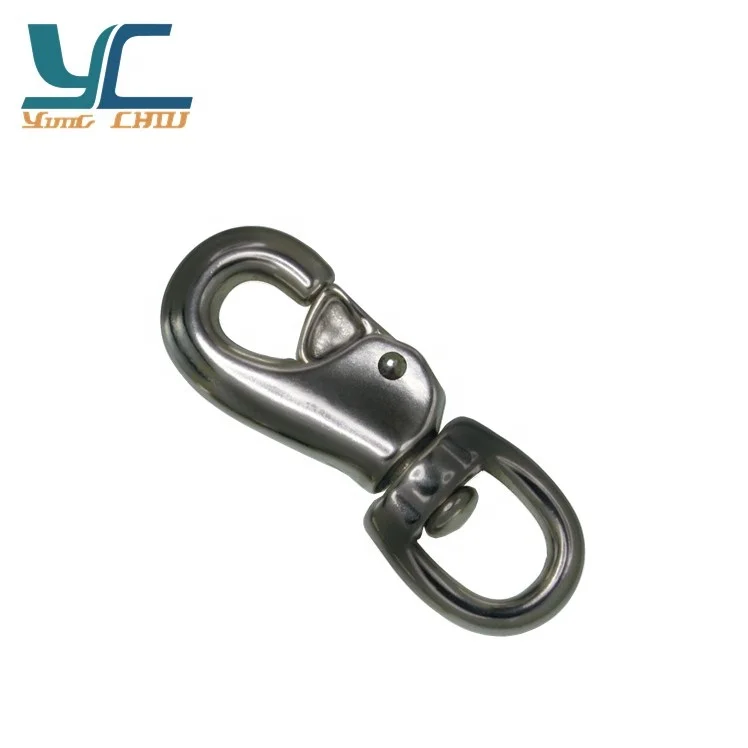 Cast Iron 286g swivel snap hook lobster gun metal for pet collar