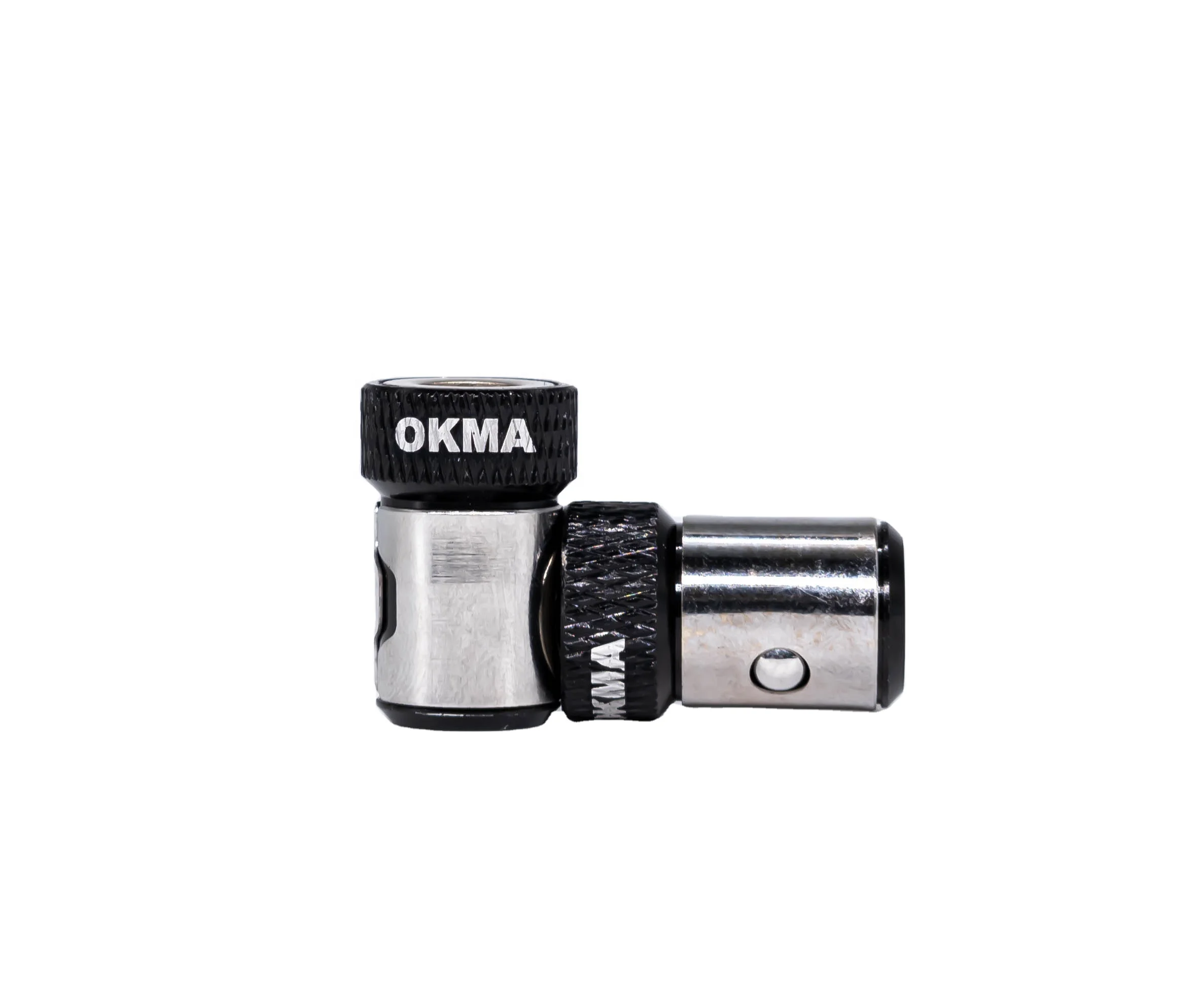 OKMA Universal Screwdriver Magnetic Ring Adapter 1/4  Metal Alloy Steel for 6.35mm Hexagonal screwdriver bits