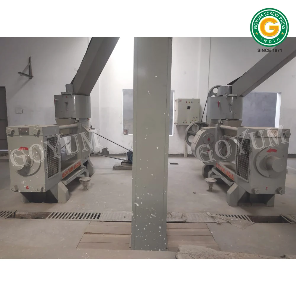 Машина для экстракции льняного касторового масла 6 тонн/день