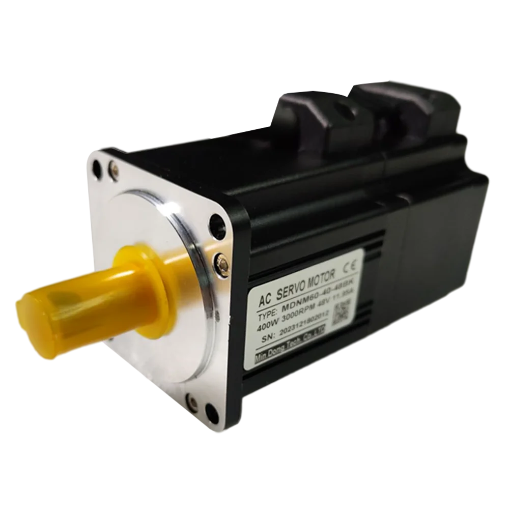 High quality 400W 48V Servo Motors 3000rpm AC Servo drive Motor with Brake for agv robot Motor controller