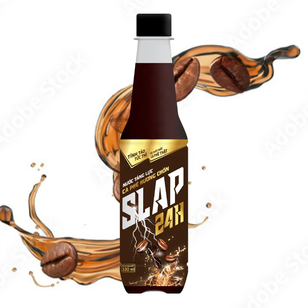 Energy Drink packing in Pet Bottle 330ml from Huong Sen goup in Vietnam