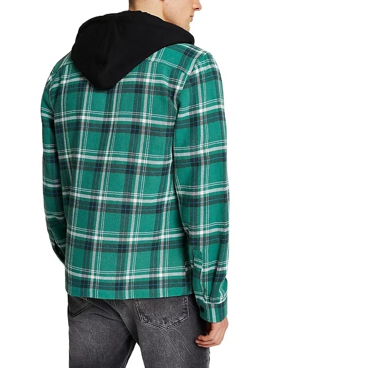 Изготовленный На Заказ мужская рубашка с длинными рукавами на каждый день в клетку хлопковая фланелевая для мужчин стеганые фланелевые рубашки