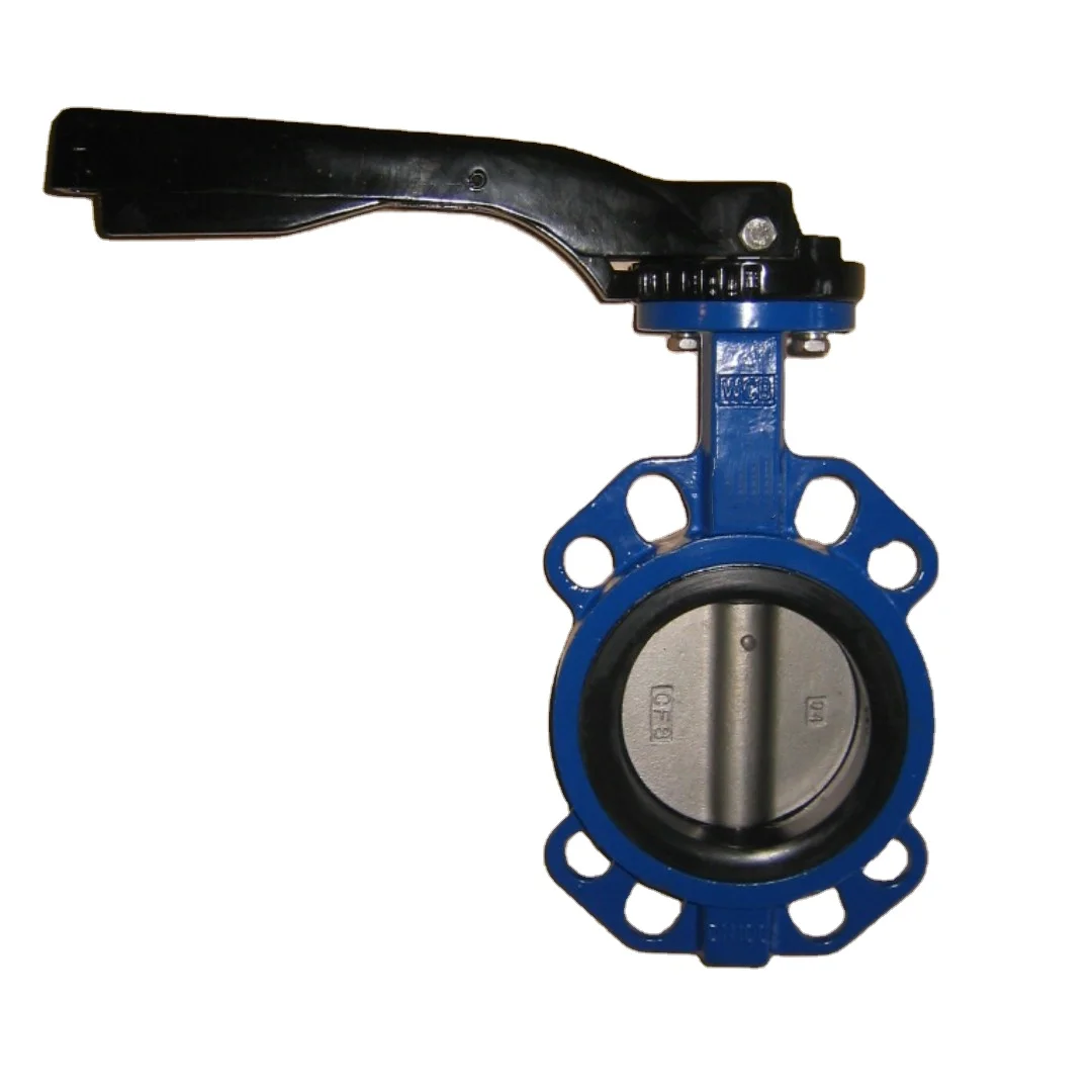 KEFA TDY Ductile IronPN16 DN300mm12in EPDM lever manual pneumatic electric sanitary wafer butterfly valve