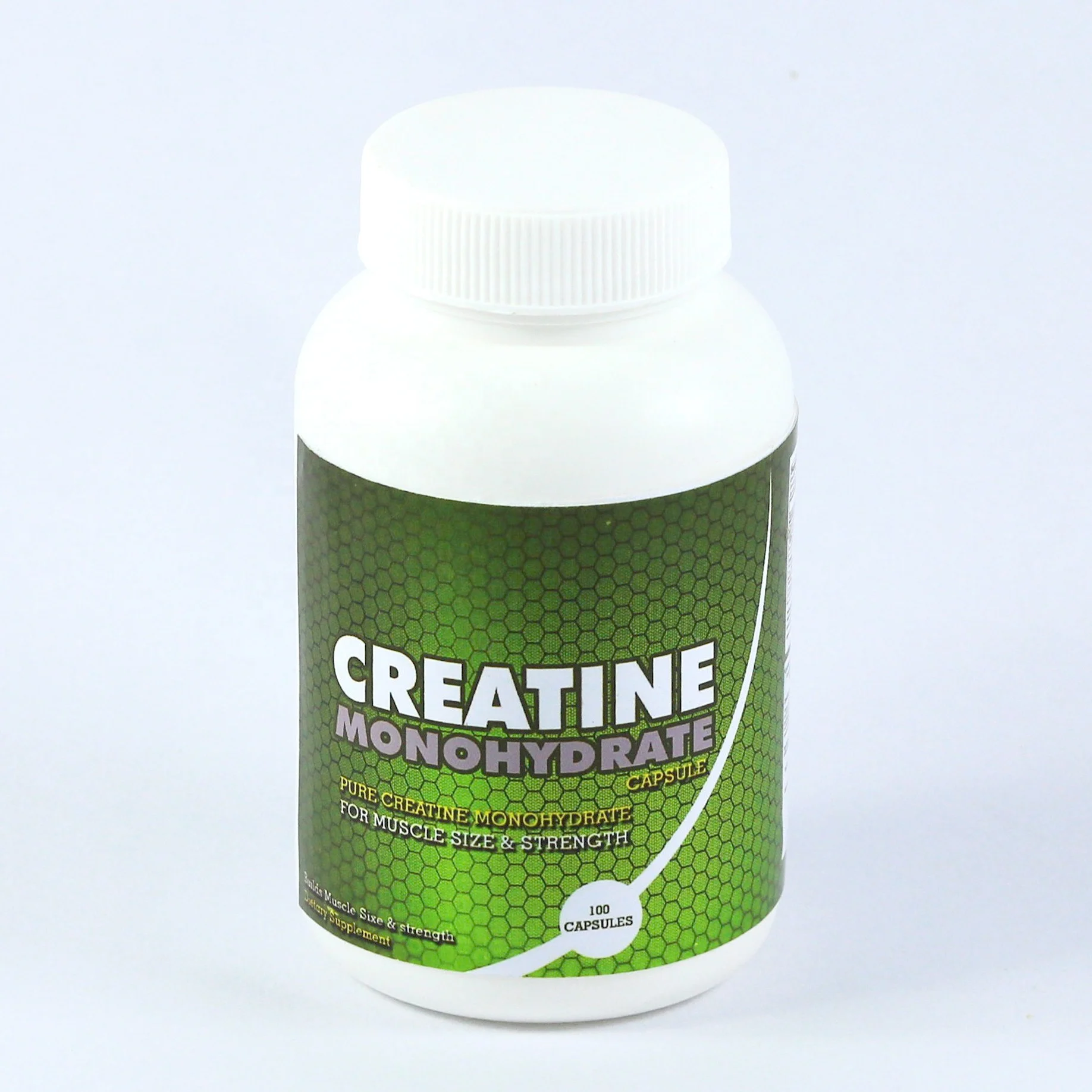 Моногидратные капсулы вегетарина для улучшения мышечной производительности