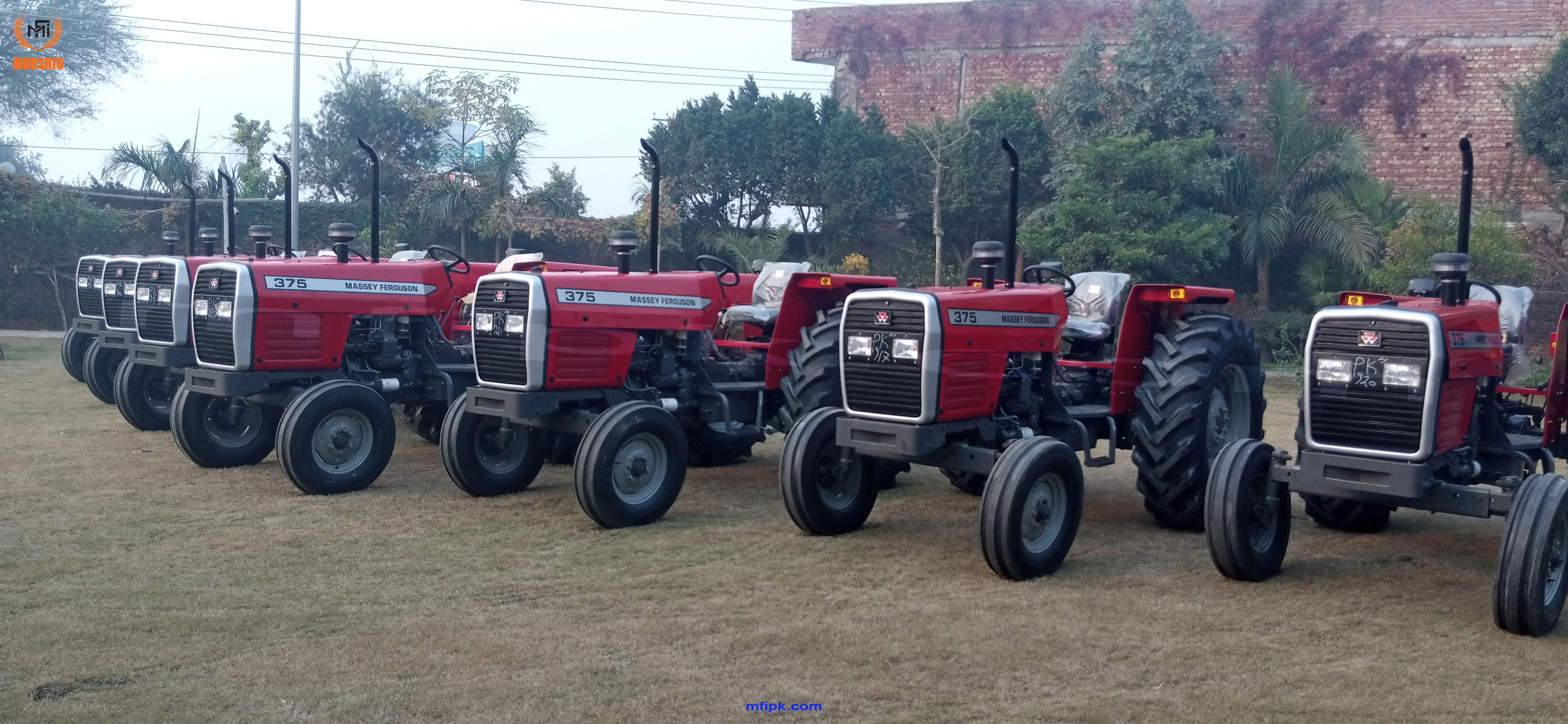 
Massey Ferguson Two Wheel Drive Tractors 375 2WD Tractors MF375 