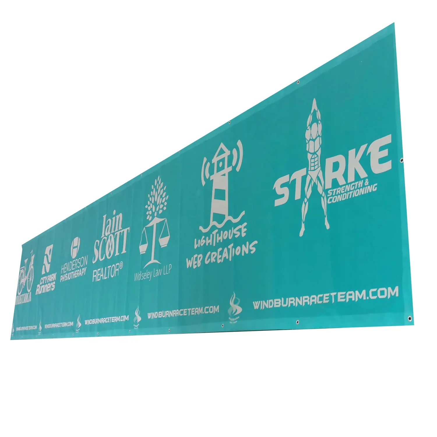 China professional advertising digital  printing   mesh vinyl long banner