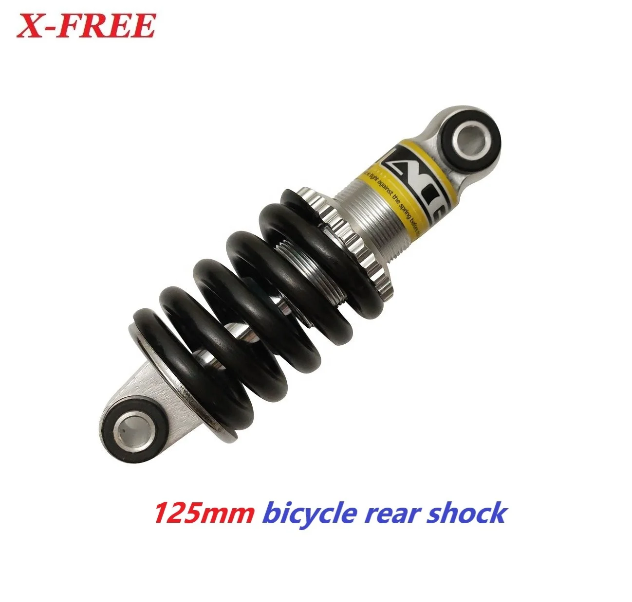 
X-FREE Bicycle shock absorber 125mm Central shock absorber for bicycle trolley frame B81-08 