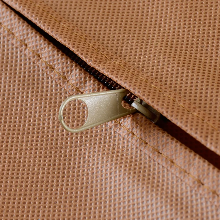 Vietnam factory RPET non woven eco-friendly foldable garment bag suit cover dustproof bag