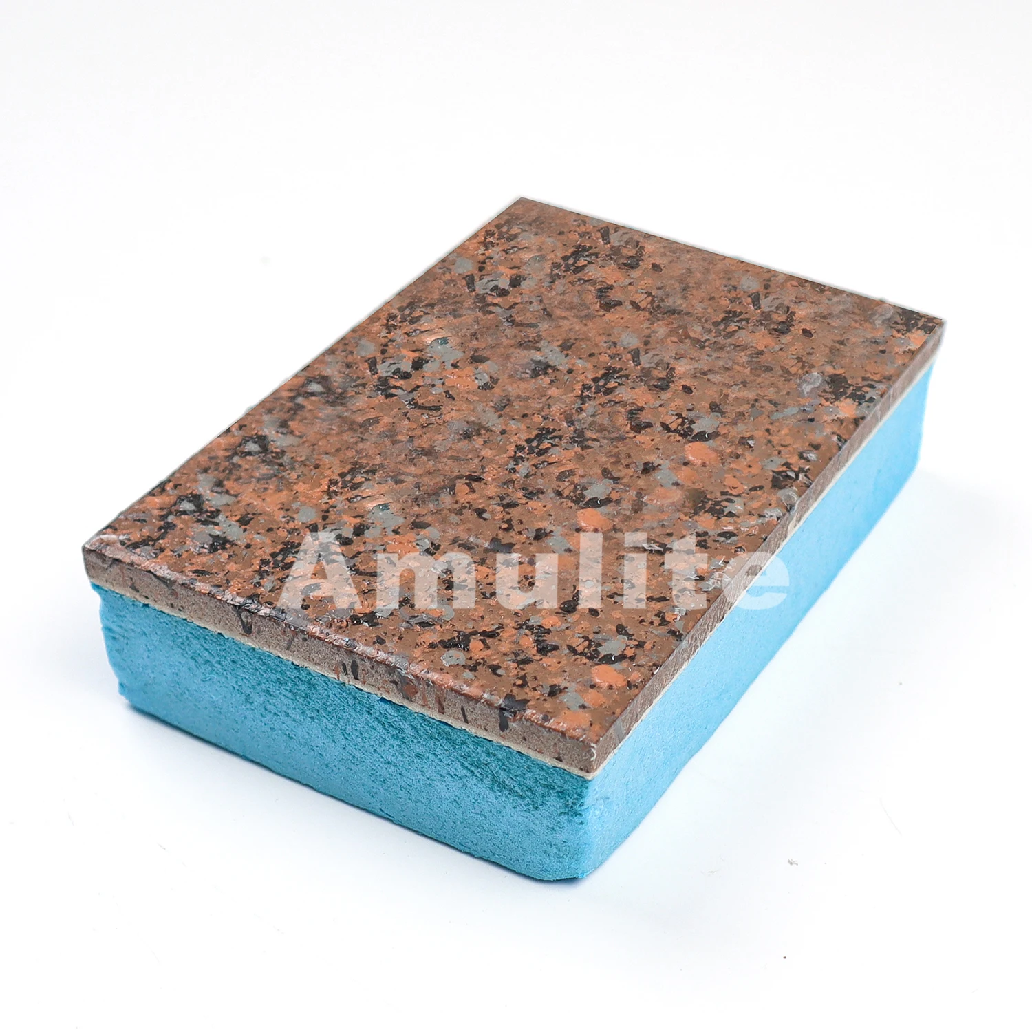 Amulite factory high quality Customized Color Fireproof high density EPS sandwich cement wall panel Slot mounting cement board