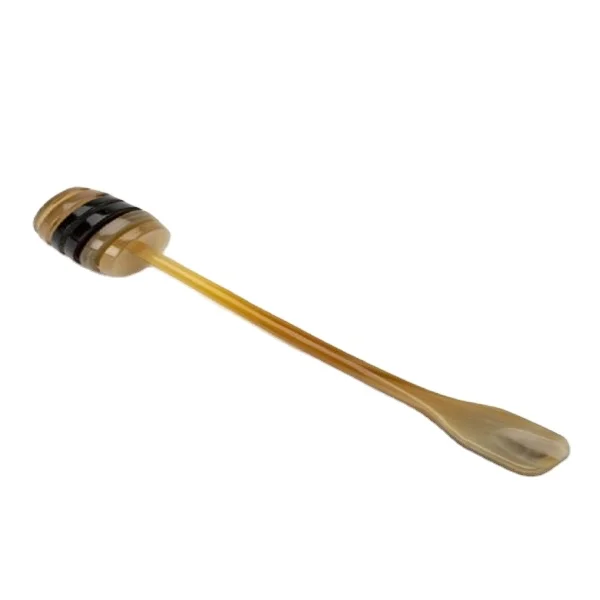 Buffalo Horn Honey Dipper Sticks Best Quality Natural Buffalo Horn Honey Dipper customized  Factory Custom Mini Natural horn
