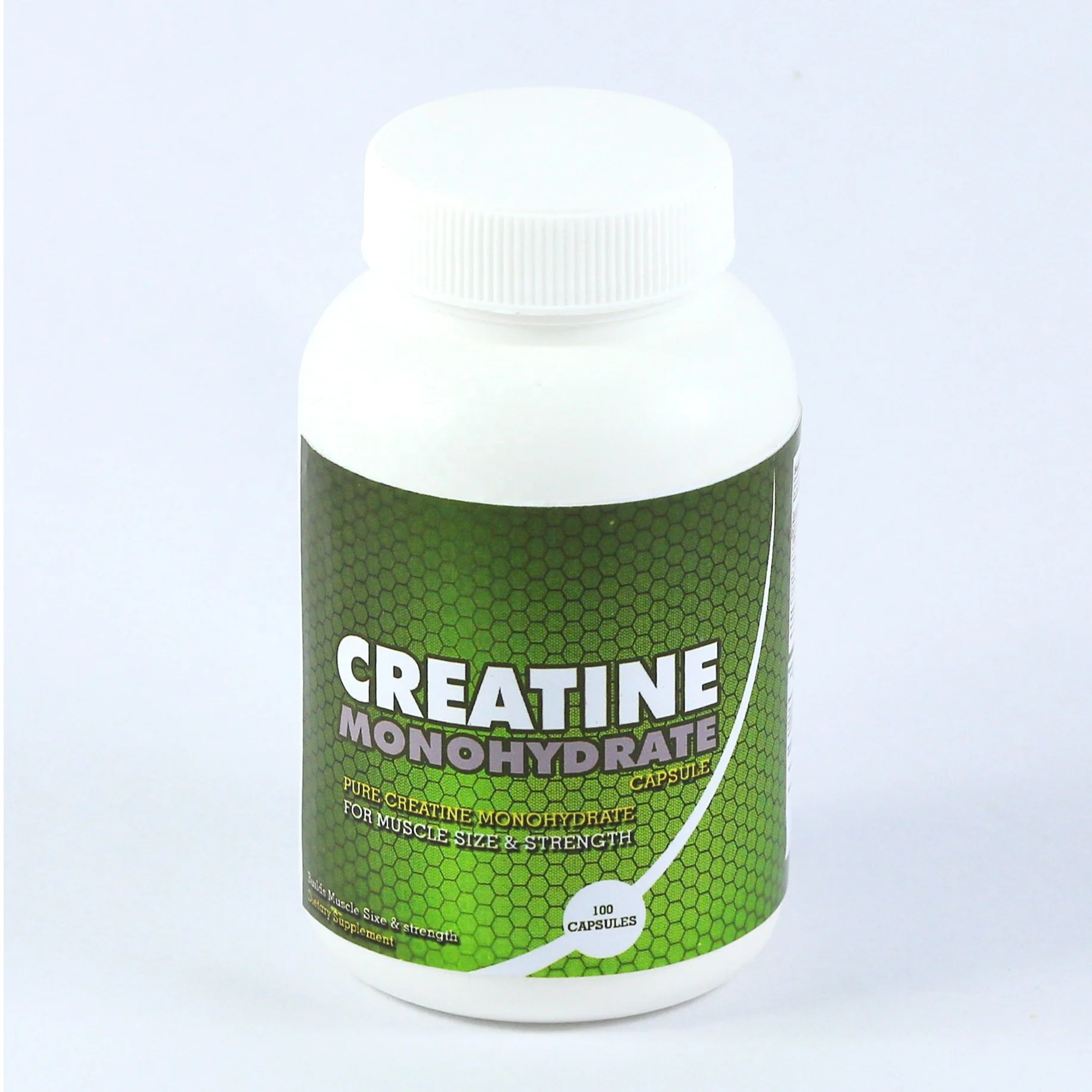 
micronized creatine monohydrate capsules for muscle building and muscle definition 