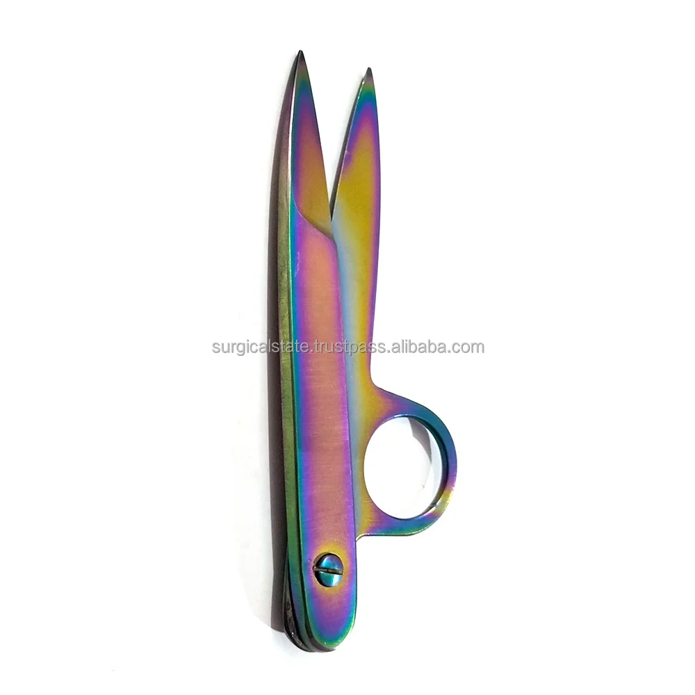 High Quality U-shaped Yarn Cutting Scissors Yarn Scissors Multicolor Handle Thread CutterThread Cutter