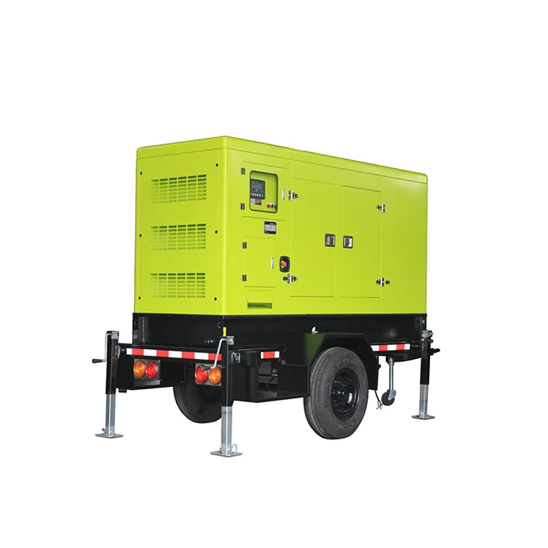 20kw/30kw/40kw/50kw Silent Diesel Generator Trailer Generator OEM
