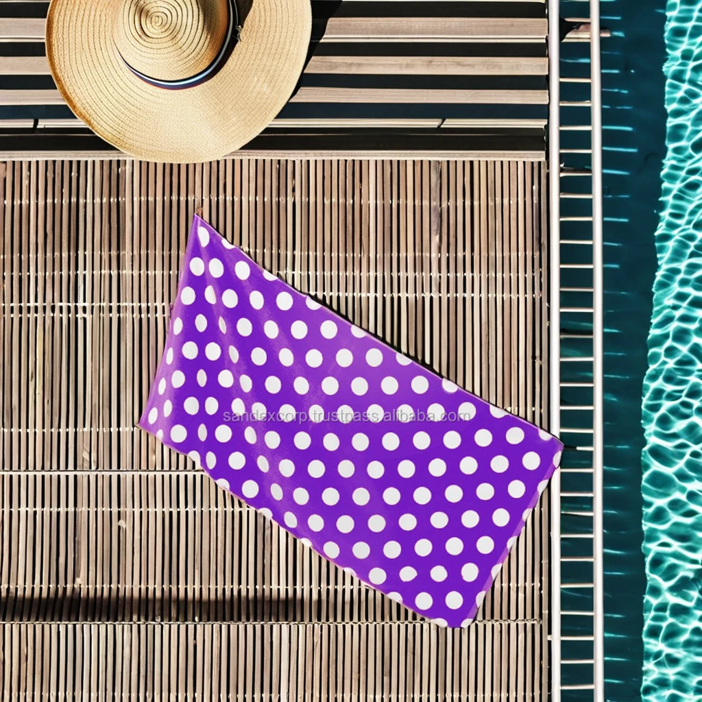 Beach Towels 170 Cm Soft Premium Quality Super Absorbent Eco Friendly Beach towel at Affordable Price Wholesale in India....