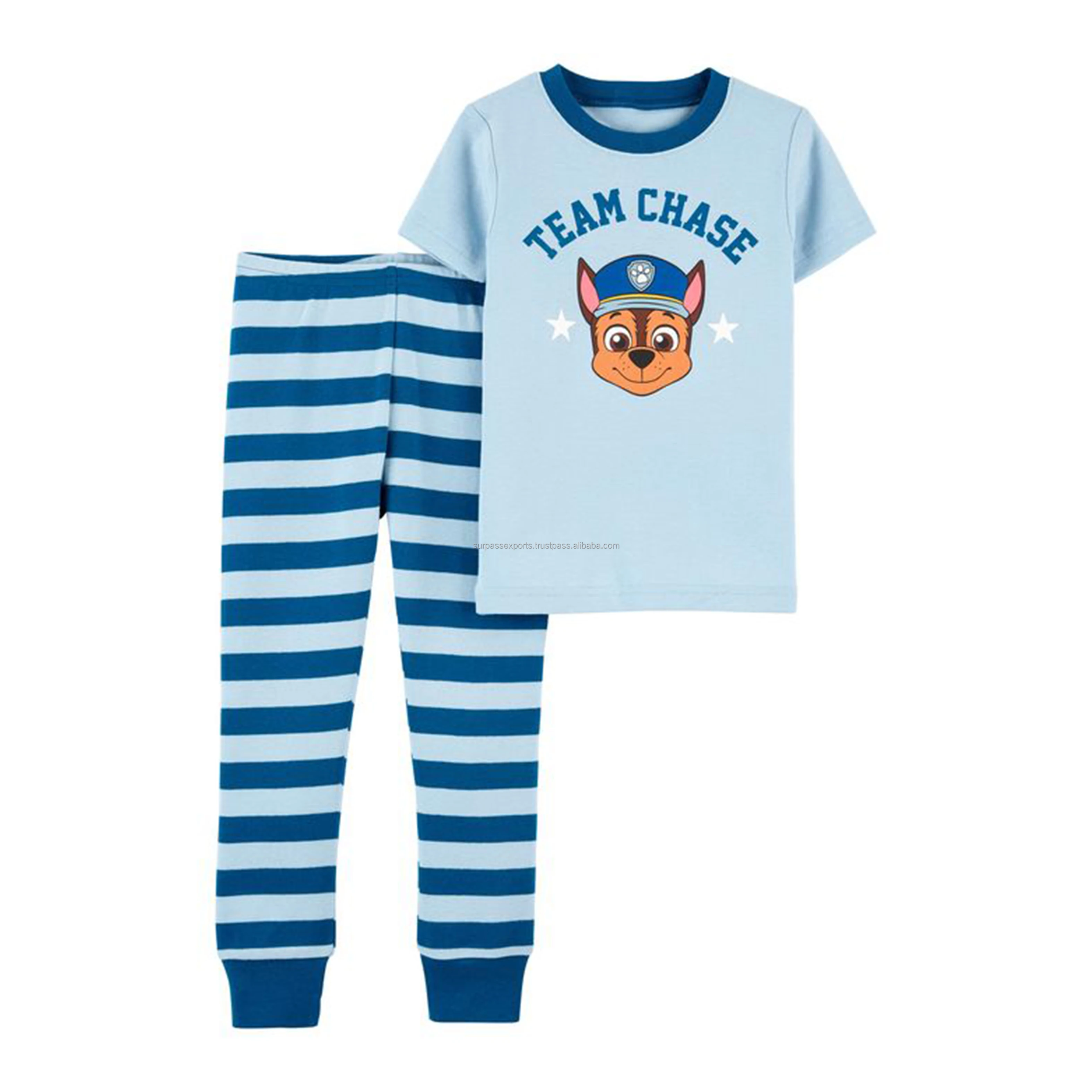 Kids short sleeve cotton pajama set at wholesale price for boys styles kids pajama set baby pajama set cute baby