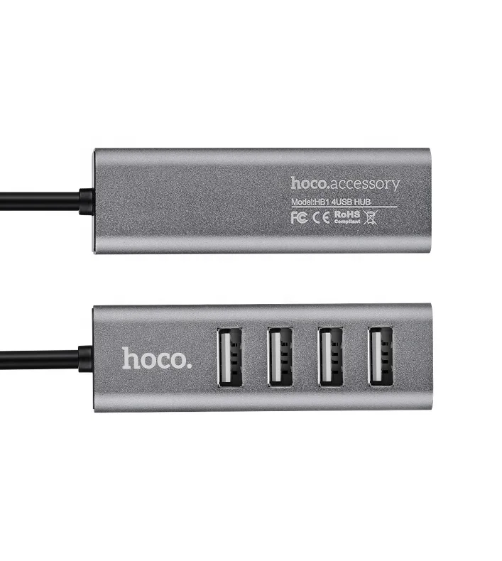 HB1 USB Hub 2.0 to 4 USB ports extension cable