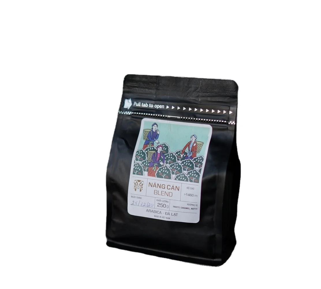 100% арабика-Премиум качество Арабика жареные кофейные зерна смесь для эспрессо Нанг банка