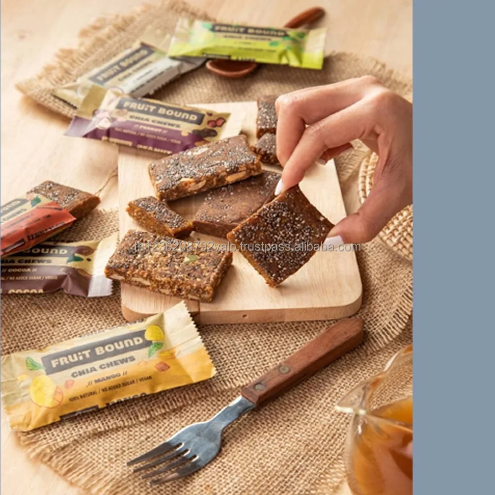 Fruit Bound Protein Bar Delicious Sugar Free Treats 40 grams  For Health Conscious People 6 Flavors New Style