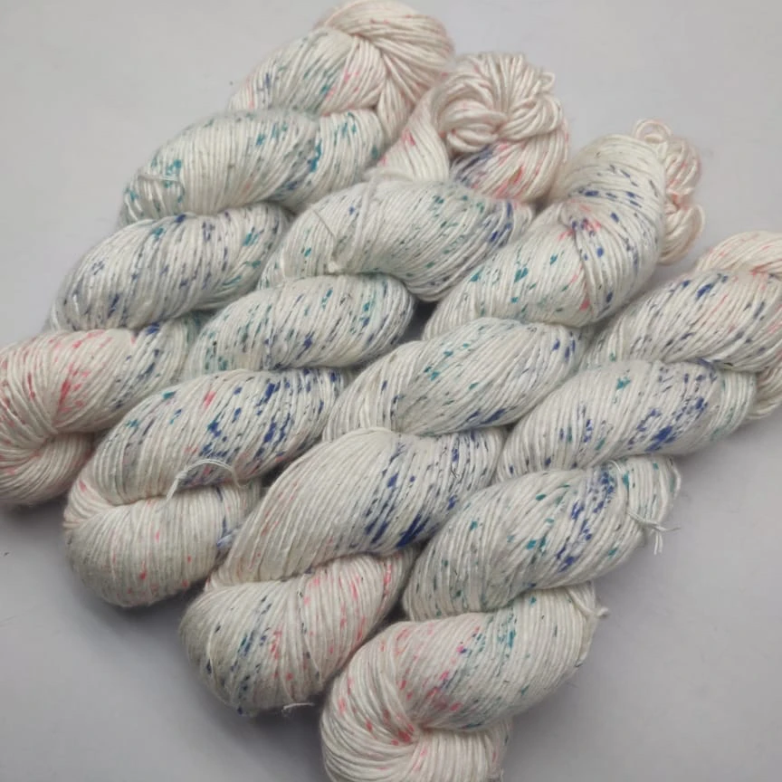 duke Dyed Yarn Mulberry Yarn Natural Pure Mulberry Raw Silk Spun Silk