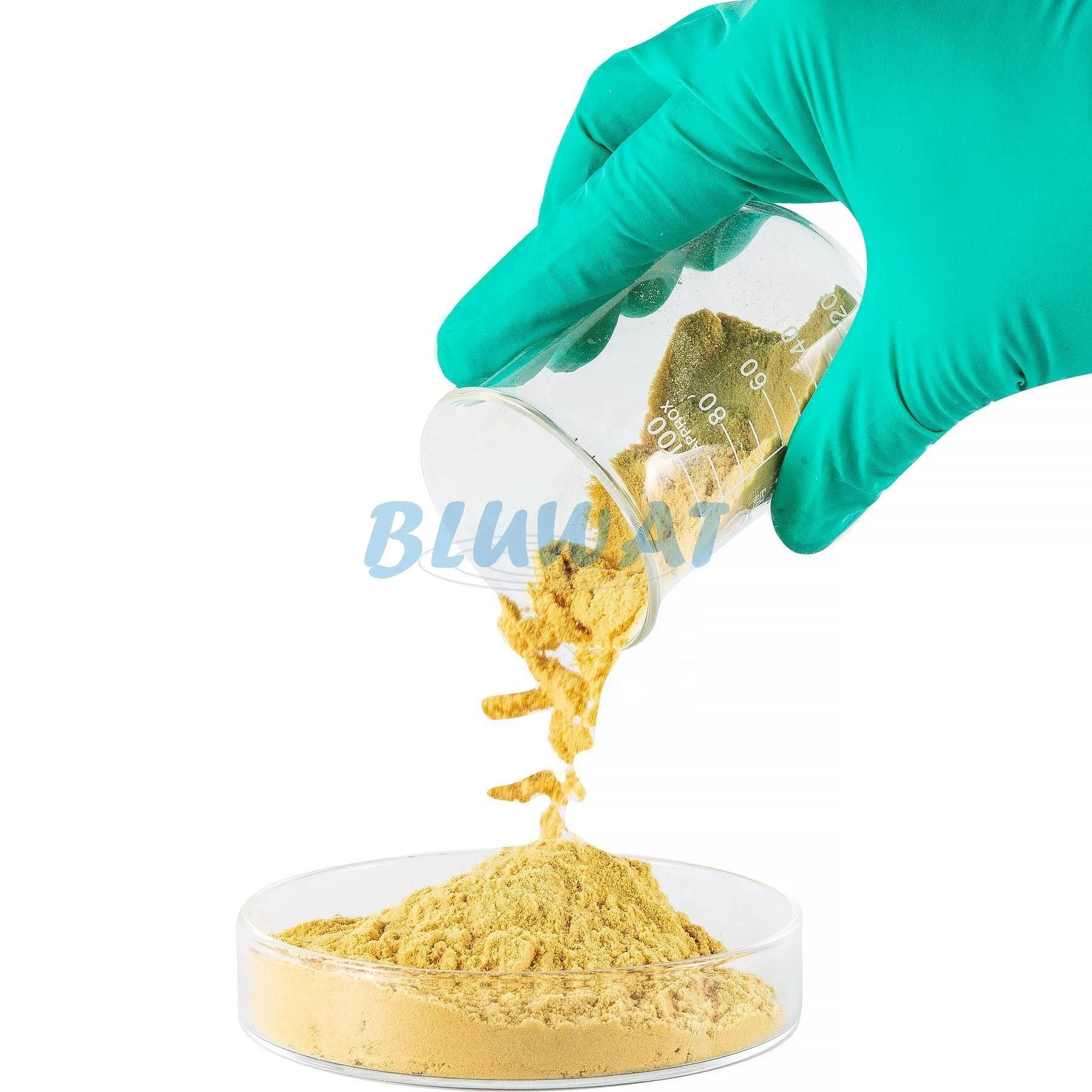 Yixing Bluwat Chemicals Ferric Sulfate Granular Fe2(SO4)3 manufacturer