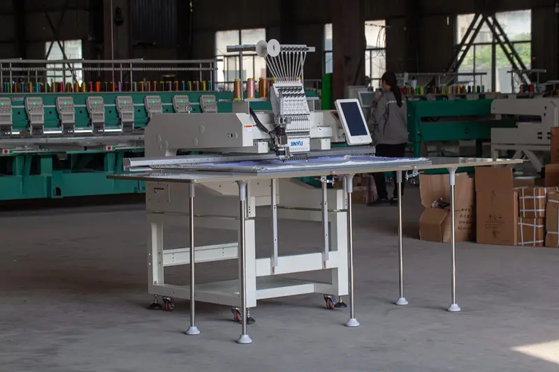 JCM-1201 China Promaker Single Head Computer Embroidery Sewing Machine customized with high quality
