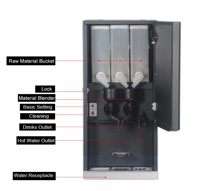 Turkish coffee vending machine coffee machine factory design suitable for Turkish
