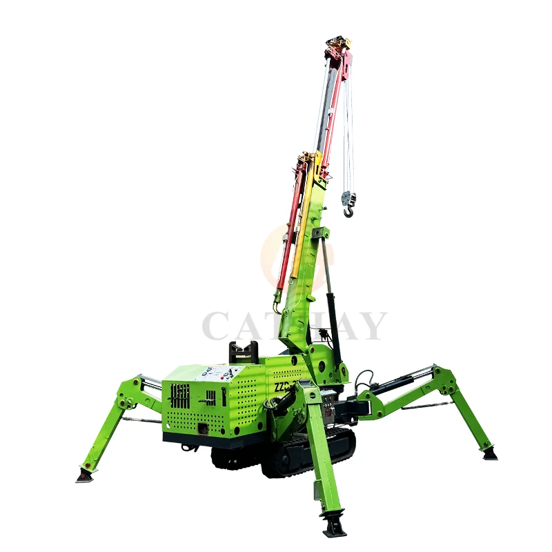 Mobile crane 10 ton tracked cranes for spider crane rental