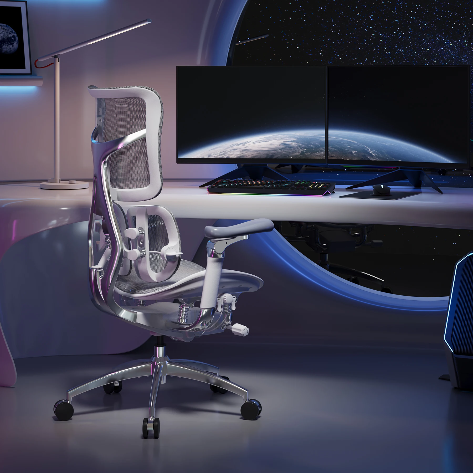 Sihoo Au-1 High Quality Comfortable Ergonomic Office Chair Modern Design High Grade Fabric for Office Furniture